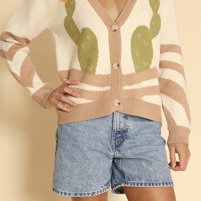 Desert Cactus Cardigan