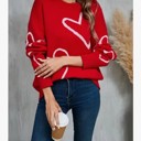 XL Red Heart sweater
