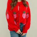  Strawberry Cardigan