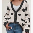 Heart Cardigan