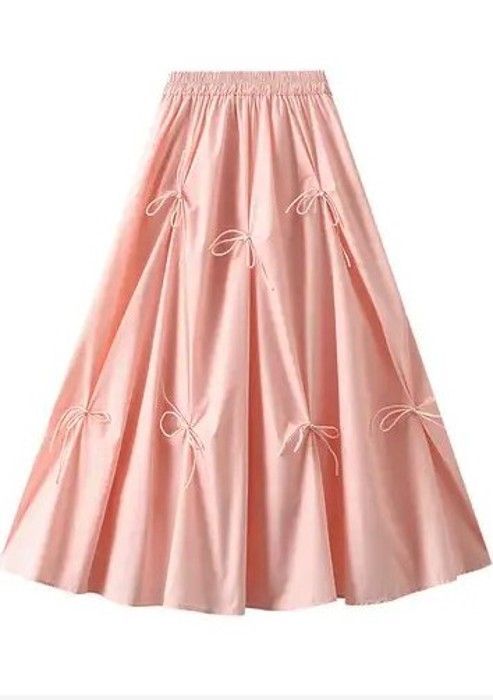 High Waisted Bow Skirt