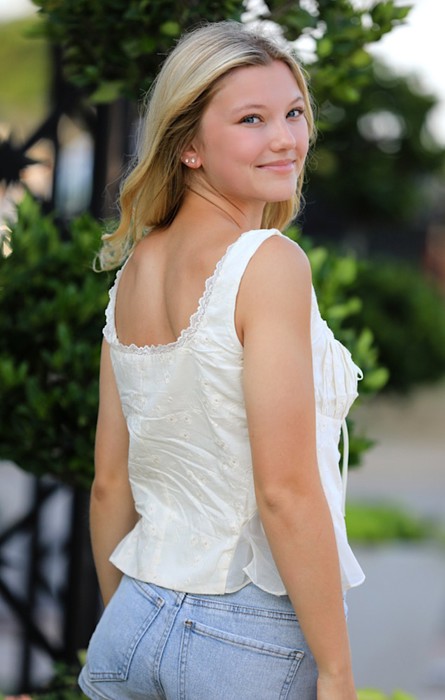 Button front tank top blouse