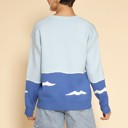  Shark attack knit sweater