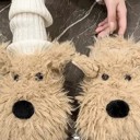  Fluffy Dog Slippers