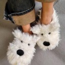  Fluffy Dog Slippers