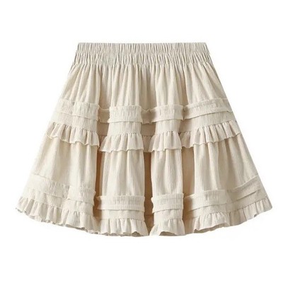 Ruffled Mini Skirt