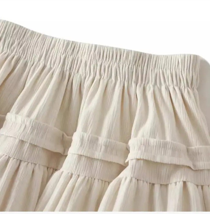 Ruffled Mini Skirt