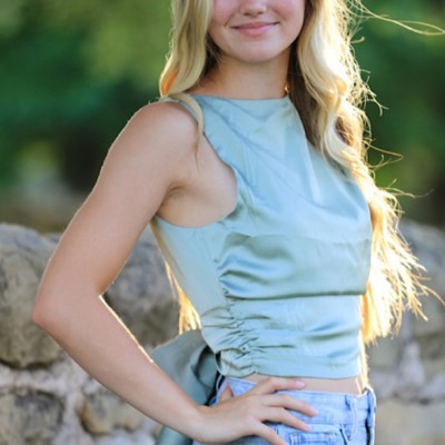 Satin Sleeveless Backless Top