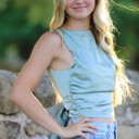  Satin Sleeveless Backless Top