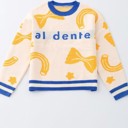  Al Dente Pasta Knit Sweater