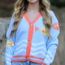  Fish bowl knit cardigan