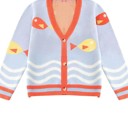  Fish bowl knit cardigan
