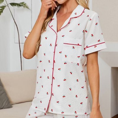 Cherry Pajama Set