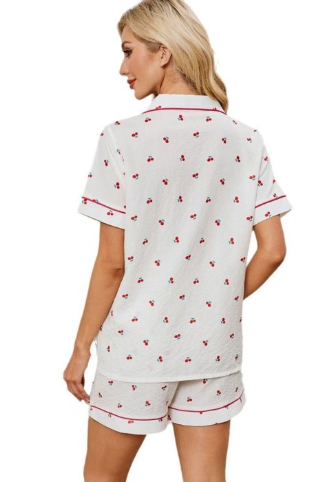 Cherry Pajama Set