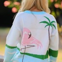  Flamingo Pond Cardigan