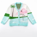  Flamingo Pond Cardigan