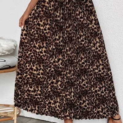 Leopard Maxi Skirt
