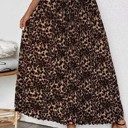  Leopard Maxi Skirt