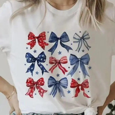 Bow Print Tee