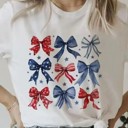  Bow Print Tee