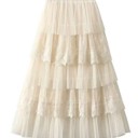  Layered Lace Skirt