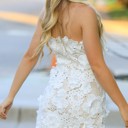 Lace Floral Dress