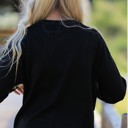 Skull & Crossbones Graphic Knit Sweater