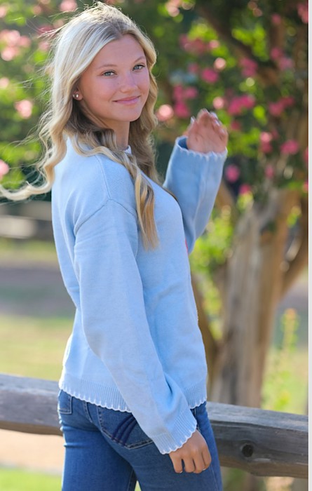 Cherry Blossom Knit Sweater