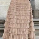  Ruffled Maxi Skirt