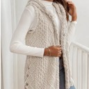  Hooded Fleece Vest