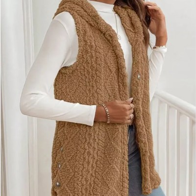 Hooded Fleece Vest