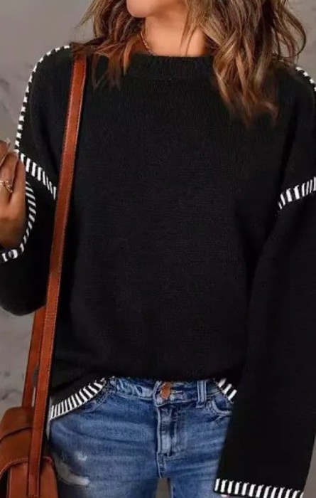 Cable Knit Pullover Sweater