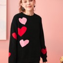  Heart sweater