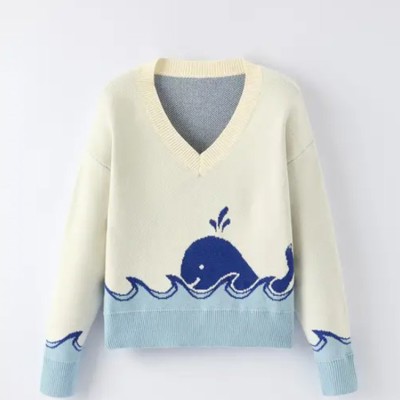 Whale Knit Sweater