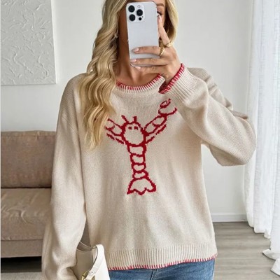 Lobster  Pullover Sweater