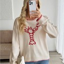  Lobster  Pullover Sweater