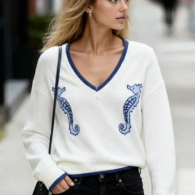 Seahorse Knit Sweater