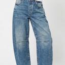 Small blue Barrel denim jeans