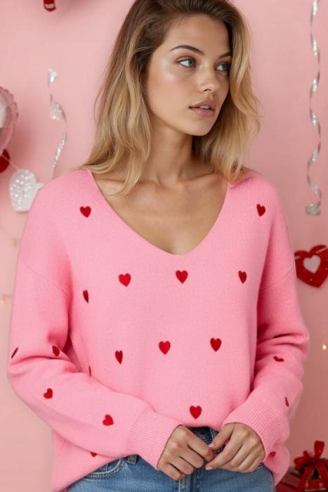 Heart sweater