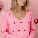  Heart sweater