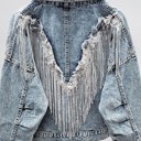  Fringe Denim Jacket