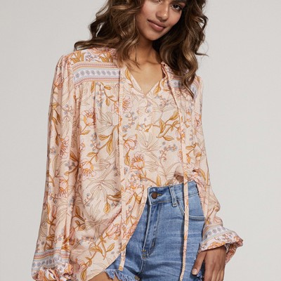 Floral print tunic