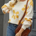  Flower Sweater