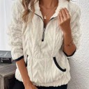  Fleece Zip-Up Pullover