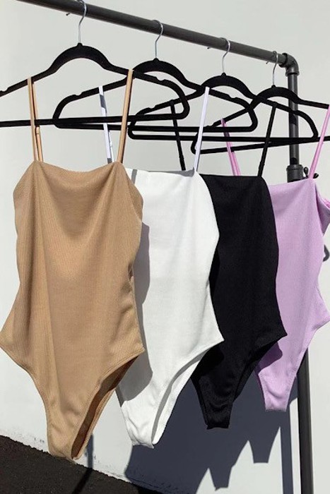 Rib knit bodysuit – Multi-Pack (Set of 4)