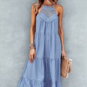 Small Baby Blue Tiered dress *Multiple color options*
