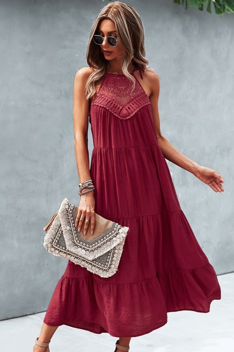 Tiered dress *Multiple color options*