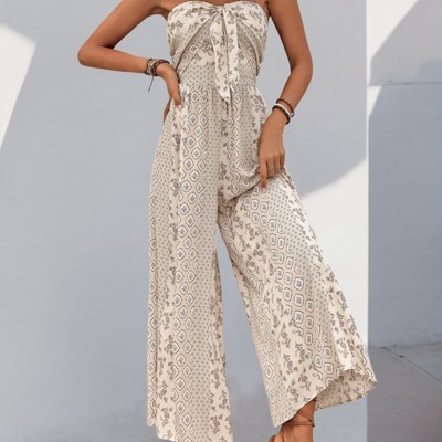 Tube Top Jumpsuit
