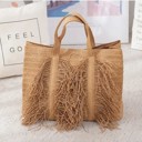 Camel Fringe handbag