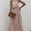  Halter maxi dress